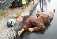 Nyalip Truk Isi Perut Terburai