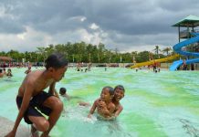 Kolam Renang Ampera Diresmikan, Proyek Multiyears Rp24 Miliar