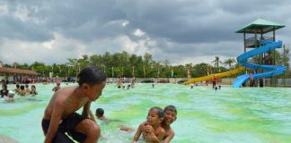 Kolam Renang Ampera Diresmikan, Proyek Multiyears Rp24 Miliar