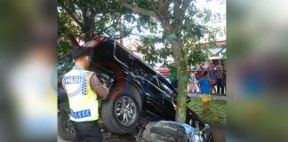 X-Trail Hantam Dua Pengendara Motor