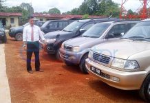 Tiga Unit Mobil Malaysia Disita