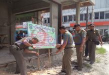 Satpol PP Stop Pembangunan Hotel