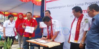 Bupati Paolus Hadi Resmikan Business Center Lab SMK Negeri 1 Sanggau