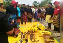 Jelang Robok-Robok Bersihkan Pusaka, Raje Mempawah Lepaskan Puake