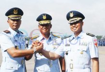 Sertijab Komandan Skadron Udara I Lanud Supadio