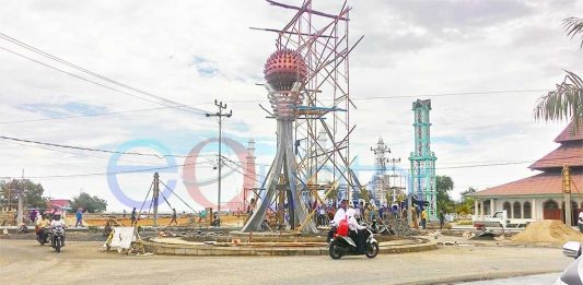 2017, Lampu Penerangan di Tugu Durian Dianggarkan