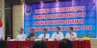 BNN Gelar Training of Trainers Kader P4GN