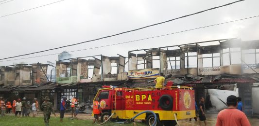 Pemilik Ruko Terima Santunan Rp10 Juta