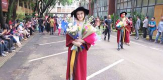 Melody JKT48 Jadi Sarjana Pertanian