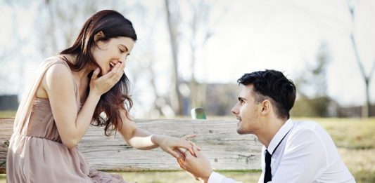 Melamar dengan Bunga Pemakaman