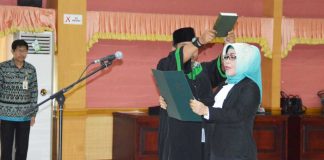 Pelantikan Direktur Administrasi dan Keuangan PDAM