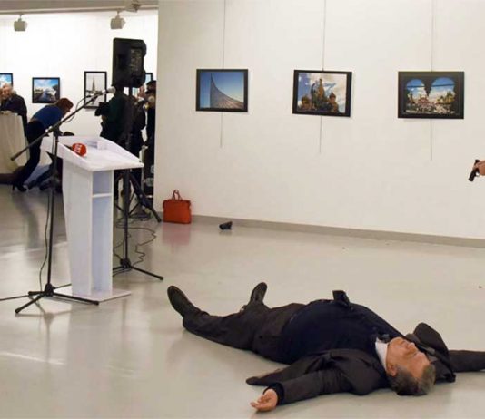 Usai Tembak Dubes Rusia, Polisi Turki Itu Bilang: “Jangan Lupakan Aleppo, Jangan Lupakan Syria”