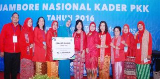 Tertib Administrasi, PKK Banjar Serasan Raih FAKARTI MADYA I