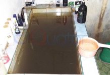 Air Leding Keruh dan Berlumpur