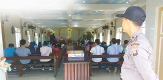 Perayaan Natal di Sambas Aman