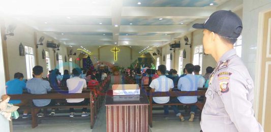Perayaan Natal di Sambas Aman