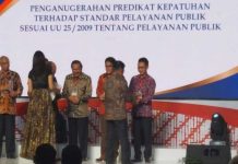 Kota Pontianak Juara Satu Pelayanan Publik