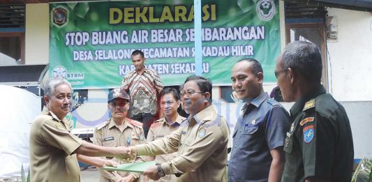 Baru 2 Desa Deklarasi Stop BABS
