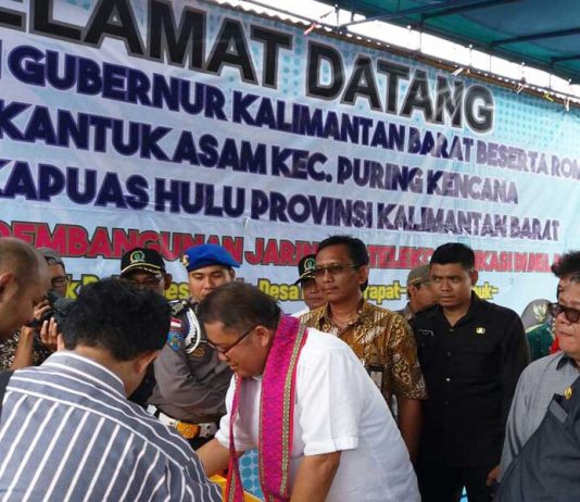 BTS Kantuk Asam Diresmikan, Buka Akses Komunikasi Kawasan Perbatasan