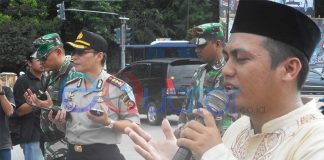 212 di Pontianak, Kapolresta dan Dandim Berdoa Bersama Massa