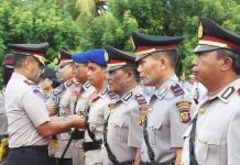 Jajaran Pimpinan Polres Mempawah Dimutasi