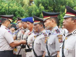 Jajaran Pimpinan Polres Mempawah Dimutasi