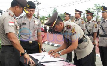 Tiga Kasat Polres Sintang Berganti