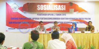 LPj Bantuan Keuangan Parpol Banyak Bermasalah