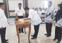 Pengukuhan 81 Kepsek di Sembilan Kecamatan