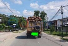 Truk Tanpa Pengaman Resahkan Pengendara