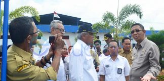 Menteri Basuki Tinjau IPA Parit Mayor