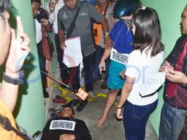 Reka Ulang Pembunuhan Guru SMAN 7 Pontianak