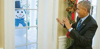 Obama dan ‘Horor’ Boneka Salju