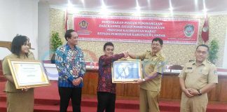 Pemkab Landak Terima Penghargaan WTP Ketiga