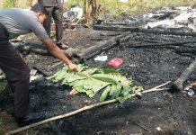 Ditinggal Istri Kerja Suami Terpanggang