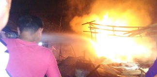 Bengkel Terbakar, Bupati dan Kapolres Turun ke Jalan