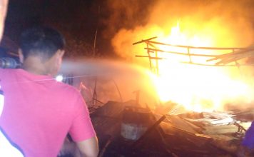 Bengkel Terbakar, Bupati dan Kapolres Turun ke Jalan