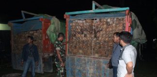 Melintas, Dihadang Intel Kodim Sanggau