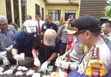 1 Kg Sabu dan Ratusan Ekstasi Dimusnahkan