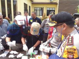 1 Kg Sabu dan Ratusan Ekstasi Dimusnahkan