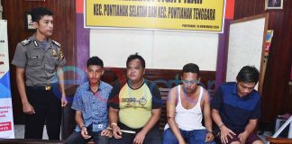 Pembacokan di Malam Tahun Baru, Empat Pemuda Ditahan