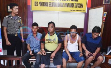 Pembacokan di Malam Tahun Baru, Empat Pemuda Ditahan