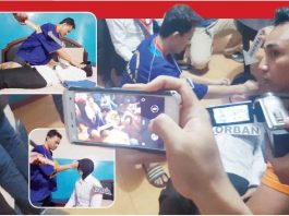 Tak Mati Ditusuk Pisau Kepala Dibentur ke Meja