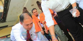 Pemusnahan 5 Kg Sabu Tangkapan di Bandara Supadio