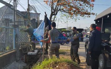Lapak Liar Terkena Aktivitas Pagi Pol PP