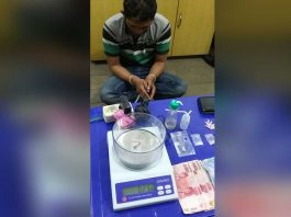 Sembunyikan Sabu Di Pekarangan Rumah