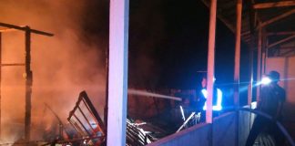 Bengkel Motor Jadi Arang