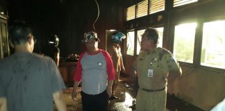 Kantor Bupati Mempawah Terbakar