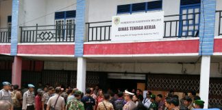 70 Warga Lengkong Nyadom Datangi Disnakertrans