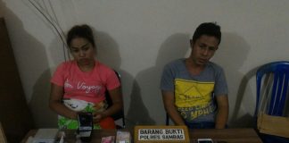 Pasutri Pengedar Narkoba Dibekuk